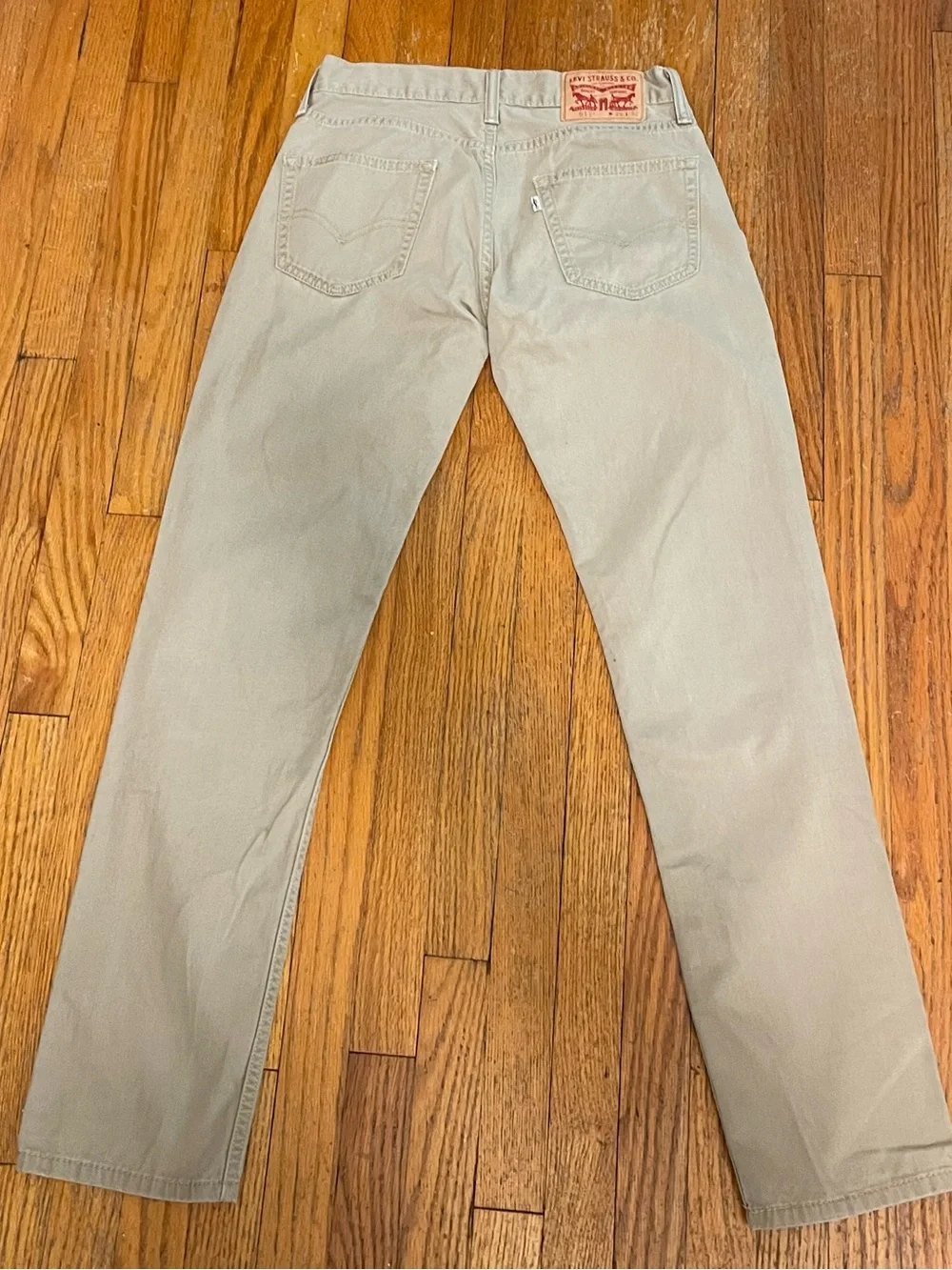 Levi's 511 Slim Straight Khaki Jeans